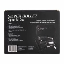 Cheapest 🥰 Hot Sale 👏 Silver Bullet Dynamic Duo Black/Silver Clipper & Trimmer Set 👏 😍 -Appliances Sales 843266530 4 720x928
