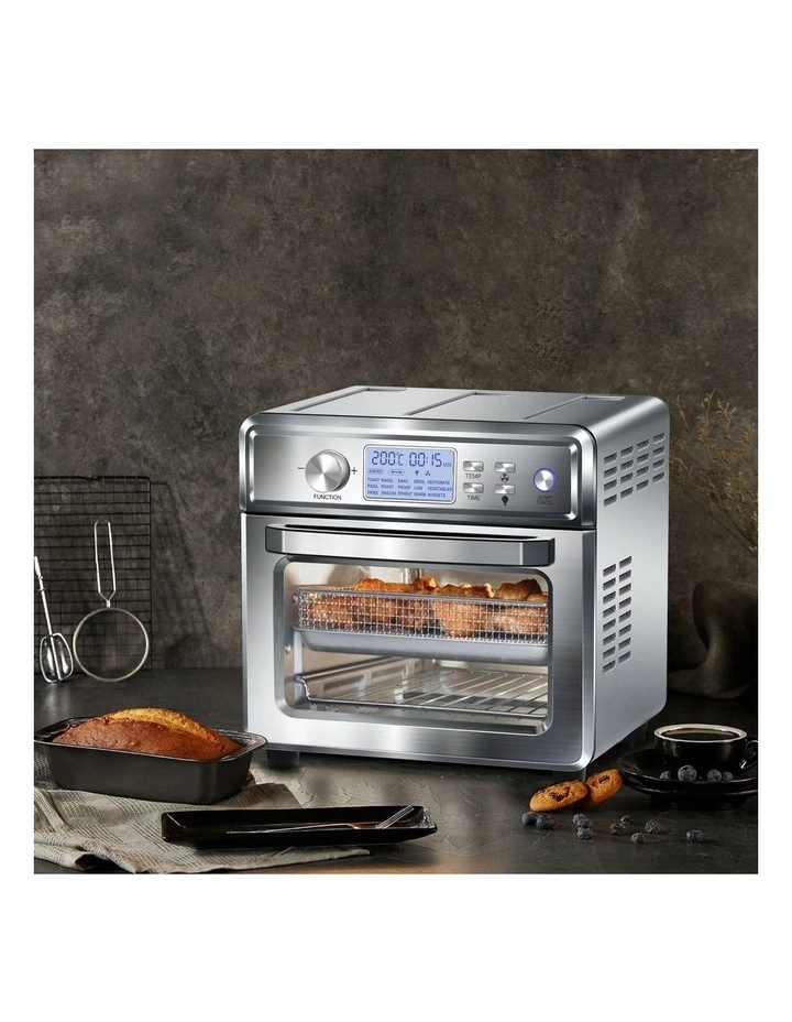 Cheapest ๐ Cheap ๐งจ Kitchen Couture 24 Litre Air Fryer Multifunctional LCD Digital Display Silver โ๏ธ ๐คฉ 2 Cheapest ๐ Cheap ๐งจ Kitchen Couture 24 Litre Air Fryer Multifunctional LCD Digital Display Silver โ๏ธ ๐คฉ - Image 2