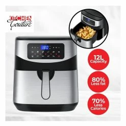 Hot Sale ๐ Wholesale ๐ Kitchen Couture 12 Litre Air Fryer Multifunctional LCD One Touch Display Silver ๐คฉ ๐ 10 Hot Sale ๐ Wholesale ๐ Kitchen Couture 12 Litre Air Fryer Multifunctional LCD One Touch Display Silver ๐คฉ ๐ -Appliances Sales 843647230 4 720x928