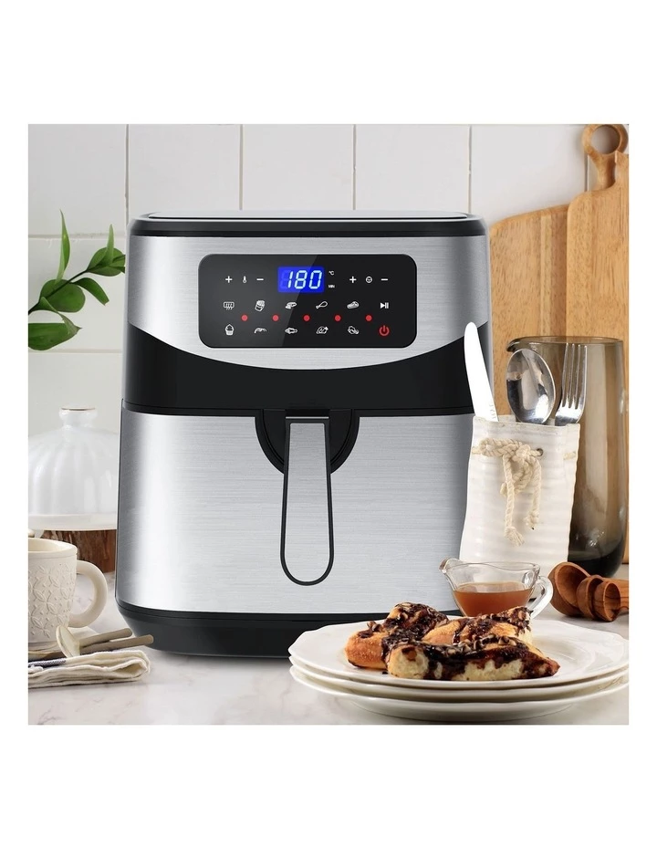 Hot Sale ๐ Wholesale ๐ Kitchen Couture 12 Litre Air Fryer Multifunctional LCD One Touch Display Silver ๐คฉ ๐ 5 Hot Sale ๐ Wholesale ๐ Kitchen Couture 12 Litre Air Fryer Multifunctional LCD One Touch Display Silver ๐คฉ ๐ - Image 5