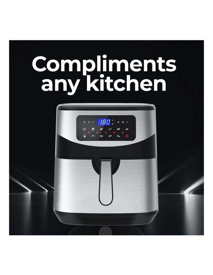 Hot Sale ๐ Wholesale ๐ Kitchen Couture 12 Litre Air Fryer Multifunctional LCD One Touch Display Silver ๐คฉ ๐ 6 Hot Sale ๐ Wholesale ๐ Kitchen Couture 12 Litre Air Fryer Multifunctional LCD One Touch Display Silver ๐คฉ ๐ - Image 6