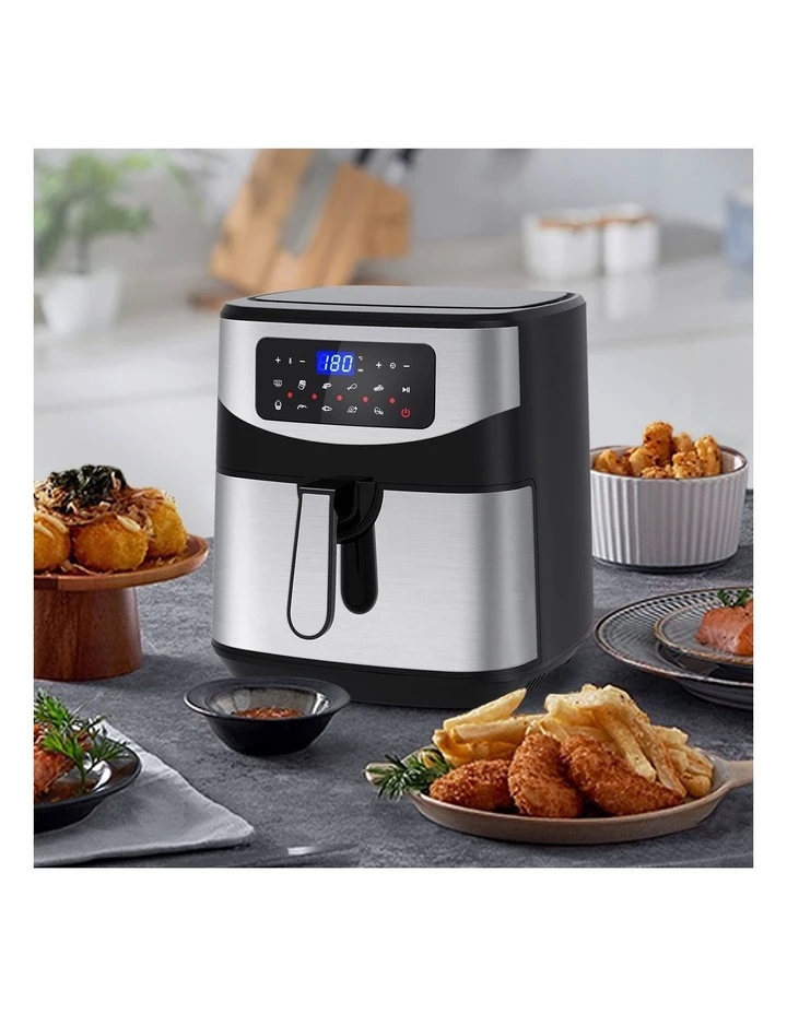 Hot Sale ๐ Wholesale ๐ Kitchen Couture 12 Litre Air Fryer Multifunctional LCD One Touch Display Silver ๐คฉ ๐ 7 Hot Sale ๐ Wholesale ๐ Kitchen Couture 12 Litre Air Fryer Multifunctional LCD One Touch Display Silver ๐คฉ ๐ - Image 7
