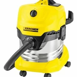 Brand new 👏 Outlet ✨ Karcher WD 4 Premium Wet & Dry Vacuum Yellow 🎁 💯