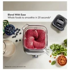 Budget 😀 Best deal 🎉 KitchenAid K400 Variable Speed Blender Dried Rose 5KSB4027ADR 🔔 ⌛ -Appliances Sales 849079900 5 720x928