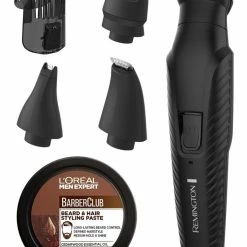 New 🎉 Best Sale 🤩 Remington 5-In-1 Multi Grooming Kit With Bonus L'Oreal Beard Paste Black PG6300AU 🎁 🥰