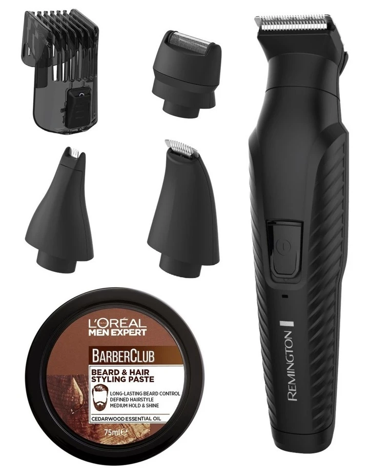 New ๐ Best Sale ๐คฉ Remington 5-In-1 Multi Grooming Kit With Bonus L'Oreal Beard Paste Black PG6300AU ๐ ๐ฅฐ 1 New ๐ Best Sale ๐คฉ Remington 5-In-1 Multi Grooming Kit With Bonus L'Oreal Beard Paste Black PG6300AU ๐ ๐ฅฐ