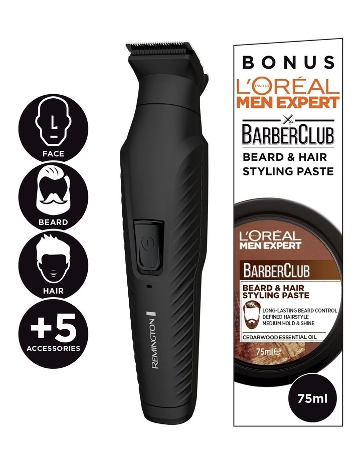 New ๐ Best Sale ๐คฉ Remington 5-In-1 Multi Grooming Kit With Bonus L'Oreal Beard Paste Black PG6300AU ๐ ๐ฅฐ 2 New ๐ Best Sale ๐คฉ Remington 5-In-1 Multi Grooming Kit With Bonus L'Oreal Beard Paste Black PG6300AU ๐ ๐ฅฐ - Image 2