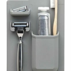 Brand new ✨ Buy 👍 Tooletries The Harvey Toothbrush Holder Grey T0002-1 🛒 🤩