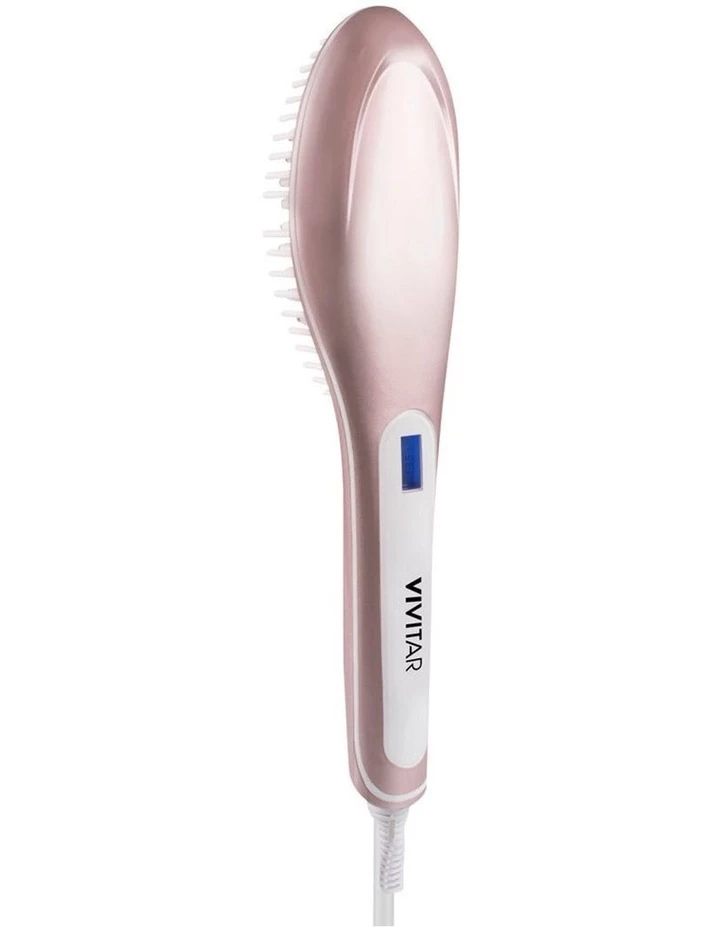 Buy โค๏ธ Promo ๐ Vivitar Ceramic Hair Straightening Brush/Comb Straightener Temp Control Rose โค๏ธ โจ 2 Buy โค๏ธ Promo ๐ Vivitar Ceramic Hair Straightening Brush/Comb Straightener Temp Control Rose โค๏ธ โจ - Image 2