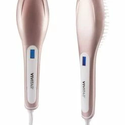 Buy โค๏ธ Promo ๐ Vivitar Ceramic Hair Straightening Brush/Comb Straightener Temp Control Rose โค๏ธ โจ 10 Buy โค๏ธ Promo ๐ Vivitar Ceramic Hair Straightening Brush/Comb Straightener Temp Control Rose โค๏ธ โจ -Appliances Sales 852350140 4 720x928