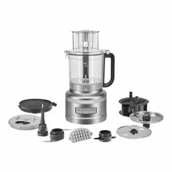 Discount ❤️ Buy 👏 KitchenAid 13 Cup Food Processor Contour Silver 5KFP1319ACU 🤩 😉