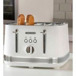 Promo 🥰 Buy ❤️ Morphy Richards Illumination 4 Slice Toaster White/Black 248021 🎉 🎁 -Appliances Sales 859362220 3 720x928