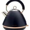 Discount 🧨 New ✔️ Morphy Richards Accents Rose Gold/ Blue Kettle 102041 👍 🎉