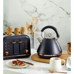 Discount 🧨 New ✔️ Morphy Richards Accents Rose Gold/ Blue Kettle 102041 👍 🎉 -Appliances Sales 859362310 3 720x928