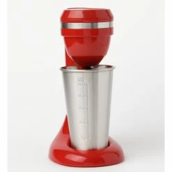 Brand new ✔️ Cheapest 👍 Cucina Essenziale Super Shake Milkshake Maker Red CMF315R ⌛ ❤️