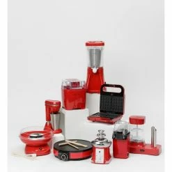 Flash Sale 👏 Cheap ⌛ Cucina Essenziale Crepe Maker Red CCM914R 💯 🤩 -Appliances Sales 859370500 5 720x928