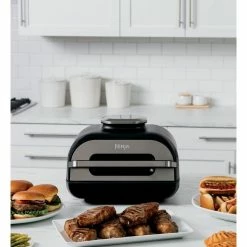Flash Sale ❤️ Outlet 🎁 Ninja Foodi Smart XL Grill & Air Fryer Black /Stainless Steel AG551 ✨ 🔥 -Appliances Sales 859723930 5 720x928