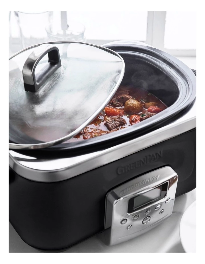 Hot Sale β€οΈ Best Pirce β€οΈ GreenPan 6L Slow Cooker Black CC005723-003 π π 3 Hot Sale β€οΈ Best Pirce β€οΈ GreenPan 6L Slow Cooker Black CC005723-003 π π - Image 3