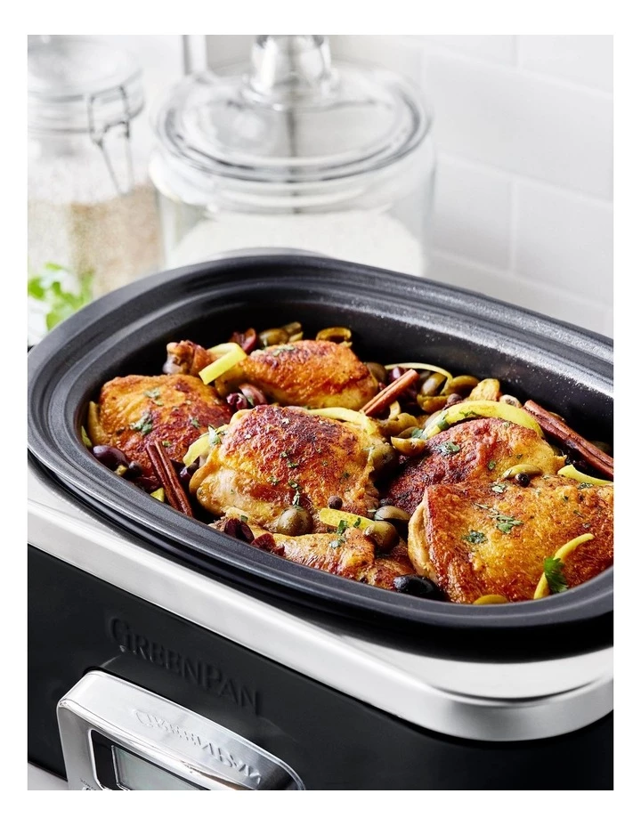 Hot Sale β€οΈ Best Pirce β€οΈ GreenPan 6L Slow Cooker Black CC005723-003 π π 5 Hot Sale β€οΈ Best Pirce β€οΈ GreenPan 6L Slow Cooker Black CC005723-003 π π - Image 5