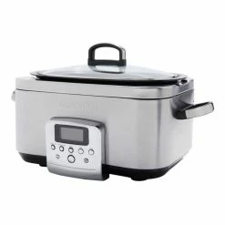 Wholesale ๐ Discount โจ GreenPan 6L Slow Cooker Stainless Steel CC005722-003 ๐ โ