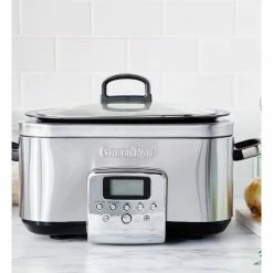 Wholesale 👍 Discount ✨ GreenPan 6L Slow Cooker Stainless Steel CC005722-003 🎉 ⌛ -Appliances Sales 859904470 6 720x928