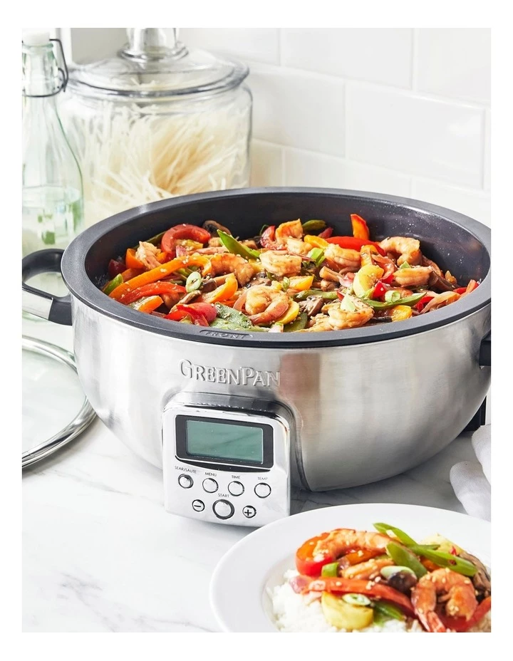 Cheapest ๐ Best Pirce ๐ GreenPan 5.6L Power Pan Stainless Steel CC005726-003 ๐ โค๏ธ 3 Cheapest ๐ Best Pirce ๐ GreenPan 5.6L Power Pan Stainless Steel CC005726-003 ๐ โค๏ธ - Image 3