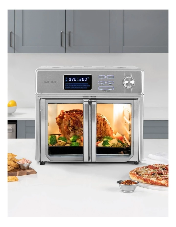 Promo 🎉 Budget 🤩 Kalorik 25L Digital Maxx Air Fryer Oven Stainless Steel AFO46045SS ✔️ ⌛ 2 Promo 🎉 Budget 🤩 Kalorik 25L Digital Maxx Air Fryer Oven Stainless Steel AFO46045SS ✔️ ⌛ - Image 2