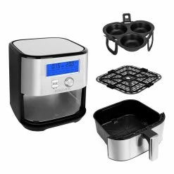 Promo ✨ Buy 🎁 Kalorik 5.7L Maxx Plus Digital Air Fryer Stainless Silver FT47824SS ⭐ ⭐ -Appliances Sales 859990510 4 720x928