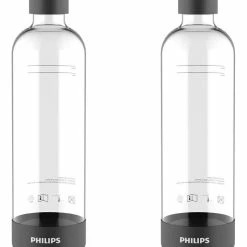 Coupon ๐ Flash Sale โ๏ธ Philips Carbonating Bottle 1L Black 2 Pack โ โญ