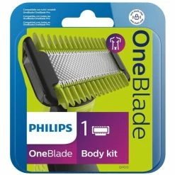 Budget 💯 Outlet 🧨 Philips OneBlade Body Kit Replacement Head Black QP610/50 ⌛ ⌛