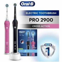 New ✨ Best Sale ⭐ Oral-B Pro2 His N Hers Dual Handle Electric Toothbrush Black/Pink 4987176075314 ✨ 🔔 -Appliances Sales 865694440 4 720x928