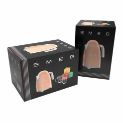 Hot Sale 🎁 Coupon 😀 Smeg Black Friday Box Kettle With Bonus Tramontina Teacups & Queen Victoria Tea Pack Rose Gold KLF03RGAUPACK1 🛒 💯 -Appliances Sales 868527910 1 720x928