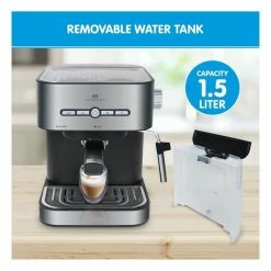 Best Sale 💯 Buy 🛒 Hauffmann Davis Espresso Coffee Machine Automatic Italian Pump Frother HD-CM-2021 🤩 ❤️ -Appliances Sales 869505040 4 720x928