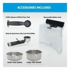 Best Sale 💯 Buy 🛒 Hauffmann Davis Espresso Coffee Machine Automatic Italian Pump Frother HD-CM-2021 🤩 ❤️ -Appliances Sales 869505040 6 720x928