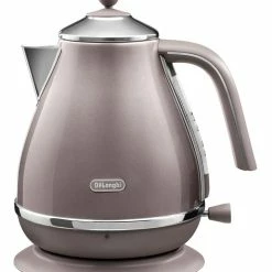 Hot Sale 🌟 Flash Sale 🌟 Delonghi Icona Metallics 1.7L Kettle Pink KBOT2001PK ❤️ ⭐