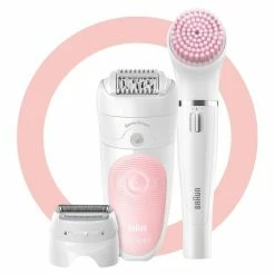 Flash Sale ✨ Top 10 🎉 Braun 5885 Epilator Beauty Set White/Pink 5885BS 🧨 💯