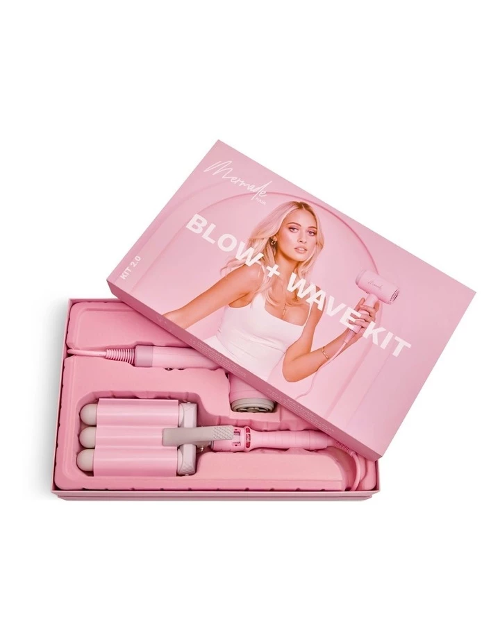 Outlet ๐งจ Top 10 โ๏ธ Mermade Hair Blow And Wave Kit Pink SKU3014 โ ๐ 2 Outlet ๐งจ Top 10 โ๏ธ Mermade Hair Blow And Wave Kit Pink SKU3014 โ ๐ - Image 2