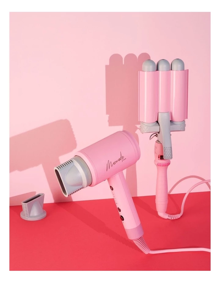 Outlet ๐งจ Top 10 โ๏ธ Mermade Hair Blow And Wave Kit Pink SKU3014 โ ๐ 4 Outlet ๐งจ Top 10 โ๏ธ Mermade Hair Blow And Wave Kit Pink SKU3014 โ ๐ - Image 4