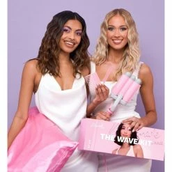 Flash Sale 💯 Promo ✨ Mermade Hair The Wave Kit Hair Styler Pink SKU6000 🎁 ✔️