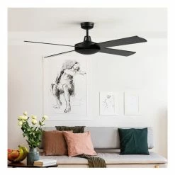 Cheap 🔥 Best reviews of 💯 Devanti Ceiling Fan 52'' w/Remote Black ✨ 🎉 -Appliances Sales 882961570 3 720x928