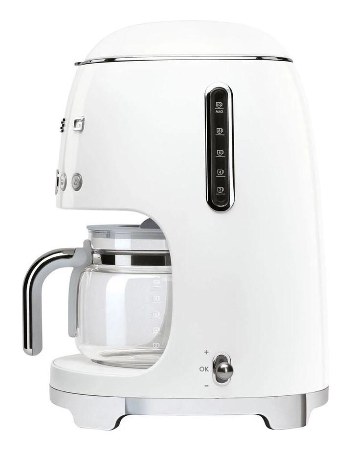 Brand new 🔔 Budget ❤️ Smeg Retro Drip Filter Coffee Machine White DCF02WHAU ✨ 🔔 3 Brand new 🔔 Budget ❤️ Smeg Retro Drip Filter Coffee Machine White DCF02WHAU ✨ 🔔 - Image 3