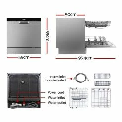 Best Pirce 🧨 Deals 👍 Comfee 8 Place Setting Countertop Dishwasher CDW083802S ⌛ 👍 -Appliances Sales 884105380 4 720x928