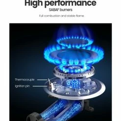 Buy 🔥 Outlet 🔥 Comfee 5 Burner Gas Cooktop Stainless Steel CGH90005S 👍 🌟 -Appliances Sales 888622930 6 720x928