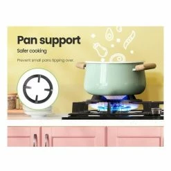 Best Sale 🔥 New 🔔 Comfee 5 Burner Gas Cooktop Black NG LPG CGH90095G 🔔 👍 -Appliances Sales 888623020 7 720x928