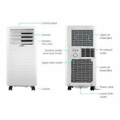 Buy 🥰 Hot Sale 👏 Devanti Portable Air Conditioner 2W White PAC-A-14K-WH 👏 ✨ -Appliances Sales 888630040 4 720x928