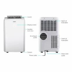 Wholesale 🥰 Hot Sale 🔔 Devanti Portable Air Conditioner 33W PAC-A-22K-WH ✔️ 🥰 -Appliances Sales 888630220 4 720x928