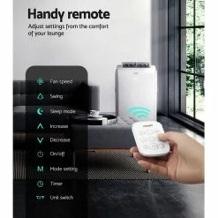 Wholesale 🥰 Hot Sale 🔔 Devanti Portable Air Conditioner 33W PAC-A-22K-WH ✔️ 🥰 -Appliances Sales 888630220 6 720x928