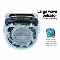 Brand new ๐ New โจ Devanti Portable Top Load Washing Machine 3KG Black PWM-S-30-BK โ โ๏ธ 13 Brand new ๐ New โจ Devanti Portable Top Load Washing Machine 3KG Black PWM-S-30-BK โ โ๏ธ -Appliances Sales 888630940 7 720x928