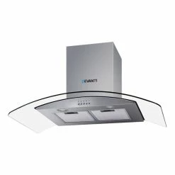 Cheapest 😉 Brand new ✨ Devanti Rangehood Kitchen 900mm Glass Canopy Stainless Steel 🔥 🌟
