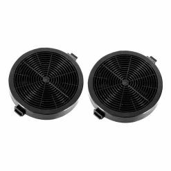 Best Pirce ๐ Best deal ๐ Devanti Pyramid Range Hood Carbon Charcoal Filters Replacement For Ductless Ventless Black ๐ โญ
